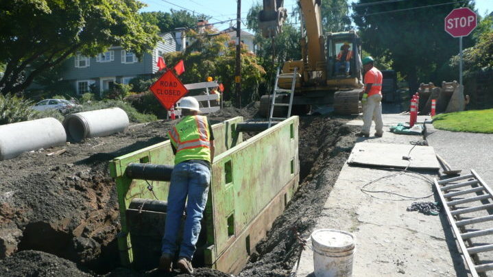 Reduced site footprint