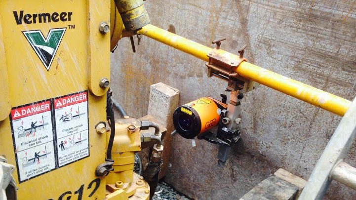 Vermeer AXIS laser guided boring machine