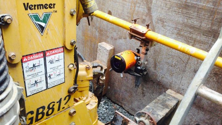 Vermeer AXIS laser guided boring system